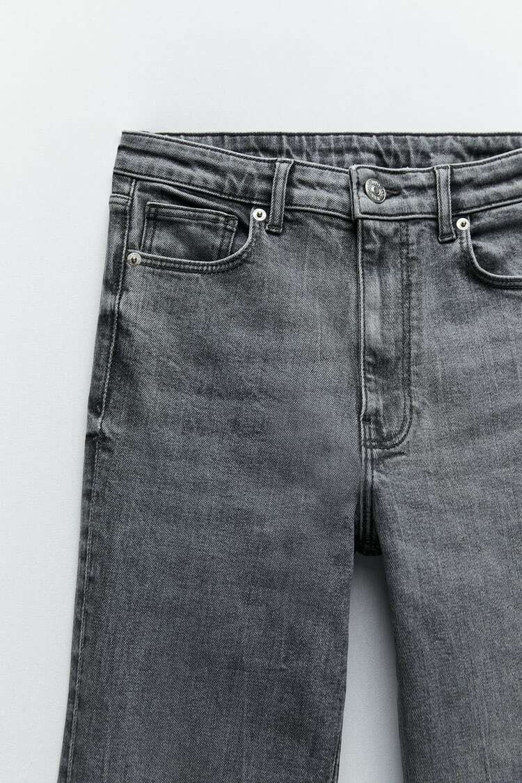 _ -Zara1 gray split jeans – Cut Range