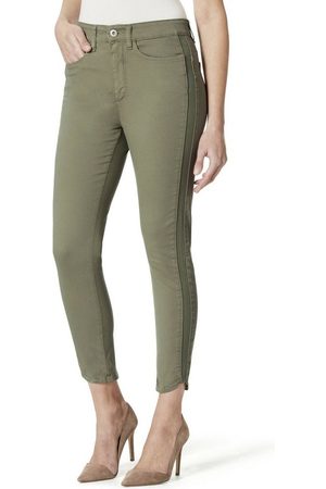 Stooker1 green side strip jeans – Cut Range