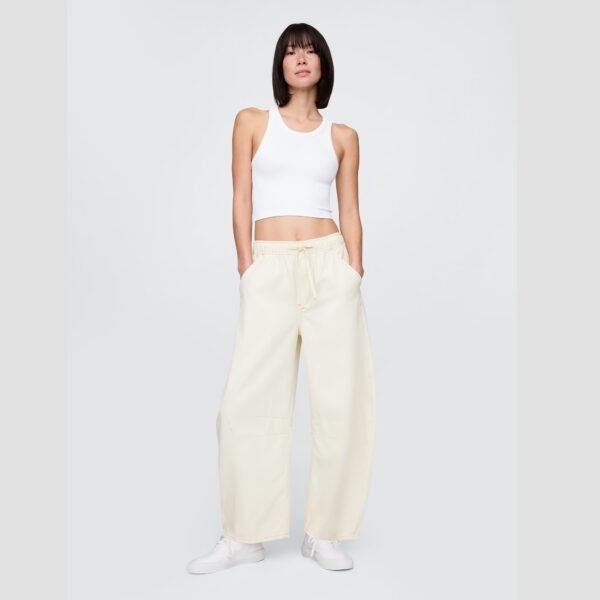 Cream color Horse Shoe jeans